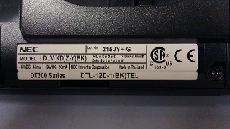 NEC DTL-12D-1(BK)TEL