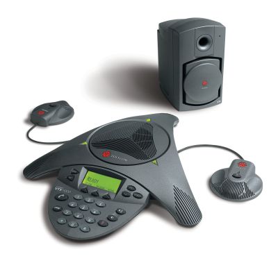 POLYCOM SOUNDSTATION VTX 1000 CONFERENCE TELEPHONE WITH MICS (NEW)