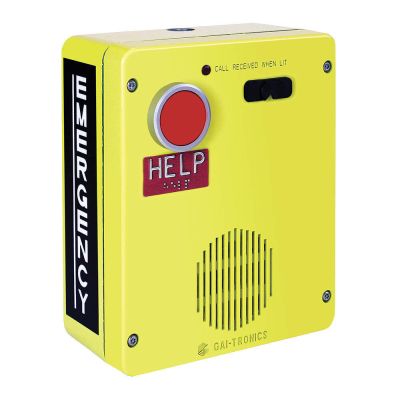 GAI-TRONICS RED ALERT EMERGENCY VoIP TELEPHONE, SINGLE-BUTTON AUTO-DIAL