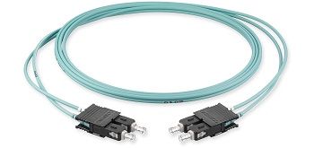 CORNING LC TO LC MM DUPLEX PATCH CABLE - 3 METER