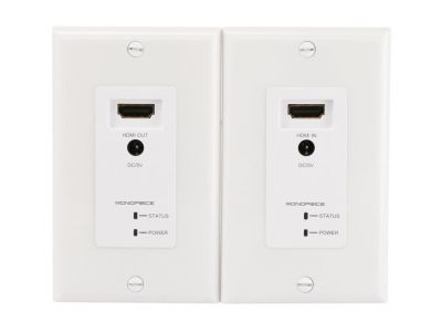 HDMI OVER CAT-5e/CAT-6 EXTENDER PLATE SET 110 IDC