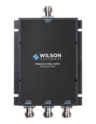 WILSON THREE WAY 50 Ohm 600-4000 MHz SPLITTER WITH N-FEMALE CONNECTORS