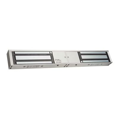 1200LB MAGNETIC LOCK DOUBLE DOOR, CLEAR ANODIZED