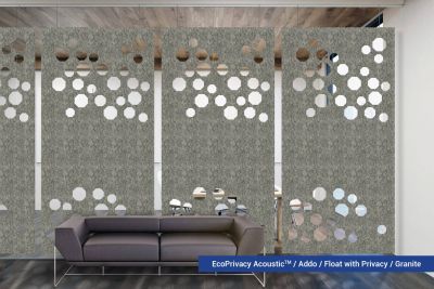 ECOPRIVACY ACOUSTIC PANEL, 46” x 92” x 3/4"