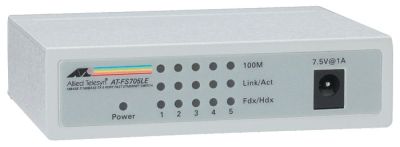 ALLIED TELESYN 5-PORT FAST ETHERNET SWITCH (USED)