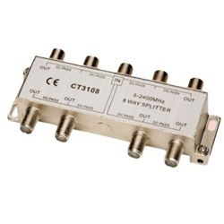 ALLEN TEL COAXIAL Ghz 8 WAY SPLITTER