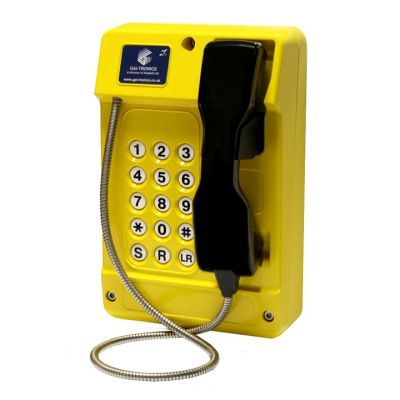 GAI-TRONICS COMMANDER ANALOG HEAVY DUTY TELEPHONE WITH 18-BUTTON FULL KEYPAD