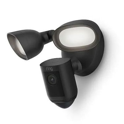 RING FLOODLIGHT CAM (BLACK)