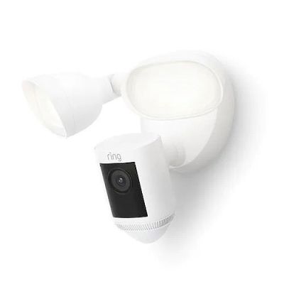 RING FLOODLIGHT CAM (WHITE)