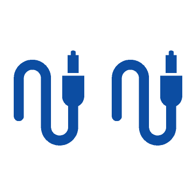 DUAL DATA CAT-5e CABLE RUN