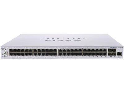 CISCO CBS350-48FP-4G-NA SMALL BUSINESS 350 SERIES 48-PORT GIGABIT PoE+ MANAGED SWITCH WITH SFP