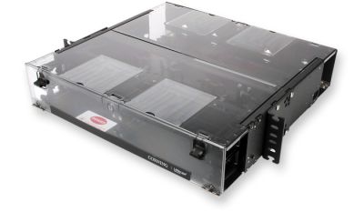 CORNING FIBER OPTIC RACK MOUNT HOUSING 2RU