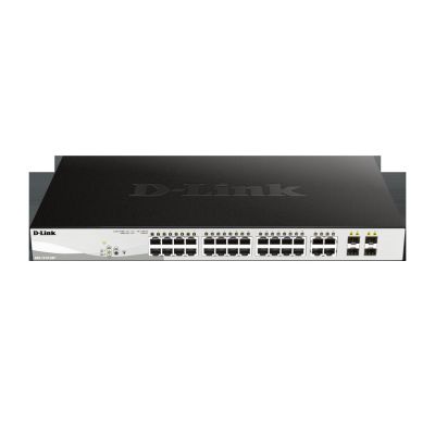 D-LINK 28-PORT/24 PoE GIGABIT SMART MANAGED SWITCH