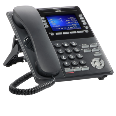 NEC ITK-8TCXG-1 BK IP COLOR SELF-LABELING TELEPHONE (NEW)