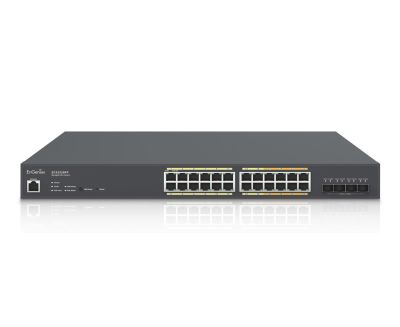 ENGENIUS ECS2528FP 24-PORT PoE+ / 4 SFP+ PORTS 410W MULTI-GIGABIT CLOUD MANAGED SWITCH