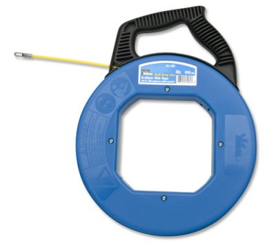 IDEAL 50 FT. FIBERGLASS FISH TAPE WITH WINDER CASE (NEW)