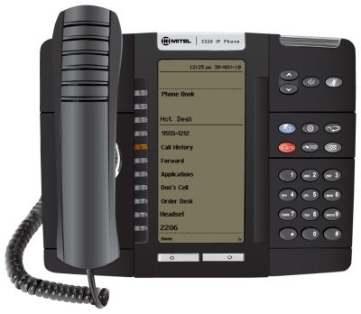 MITEL 5320 IP BK TELEPHONE (NEW)
