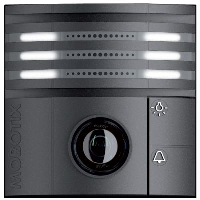 MOBOTIX T25 6MP HEMISPHERIC IP VIDEO DOOR STATION, DARK GRAY (NEW)