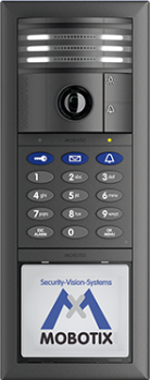 MOBOTIX T25 6MP HEMISPHERIC IP VIDEO DOOR STATION COMPLETE KIT3, DARK GRAY (NEW)
