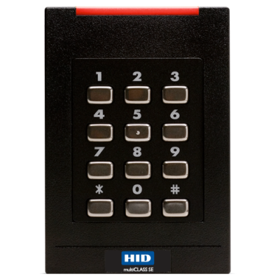 HID iCLASS SE RPK40 WITH BLUETOOTH SMART CARD READER WITH KEYPAD