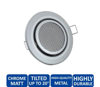 MOBOTIX SPEAKERMOUNT FOR S1x, MATT CHROME (NEW)
