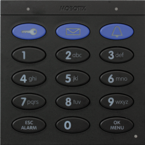 MOBOTIX KEYPAD1 MODULE FOR T2x, BLACK (NEW)