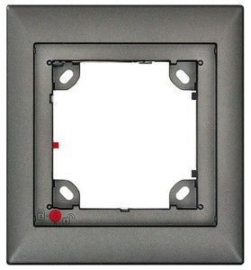 MOBOTIX SINGLE FRAME, DARK GRAY FOR T2x (NEW)