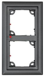 MOBOTIX DOUBLE FRAME, DARK GRAY FOR T2x (NEW)