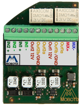 MOBOTIX MX-OPT-IO3-INT EXTENDED TERMINAL BOARD FOR c26/p26/i26/v26 CAMERA (NEW)