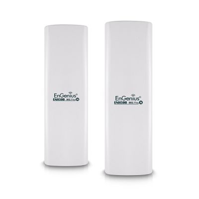ENGENIUS ENH500 WIRELESS BRIDGE N300 OUTDOOR 5GHz ACCESS POINT KIT