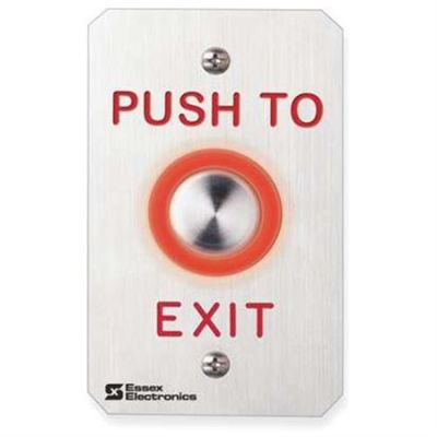 SINGLE GANG PUSH TO EXIT BUTTON