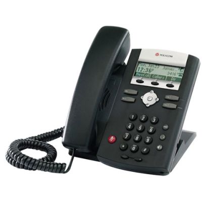 POLYCOM SOUNDPOINT IP 331 BLACK TELEPHONE (NEW)