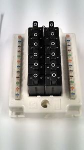 PORTA SYSTEMS C.O. 12 PR. LIGHTNING PROTECTOR WITH GAS MODULES