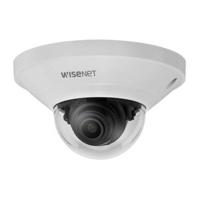 HANWHA QND-8011 Q SERIES 5MP IP SUPER-COMPACT DOME CAMERA, WHITE