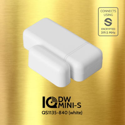 QOLSYS IQ WIRELESS MINI-S DOOR AND WINDOW SENSOR (WHITE)