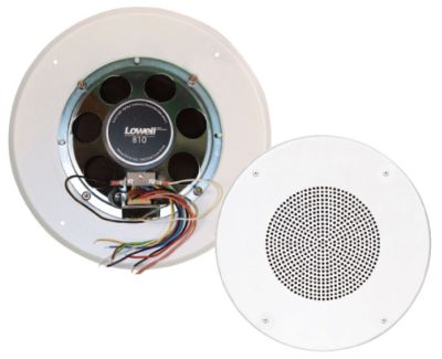 LOWELL R1810-72-K 8" (LOW PROFILE) SPEAKER (WHITE)