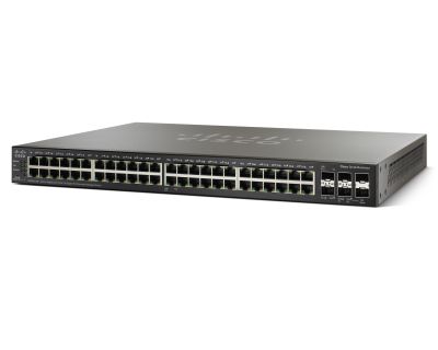 CISCO SG550X-48MP SMALL BUSINESS 500 SERIES 48-PORT GIGABIT STACKABLE MANAGED SWITCH
