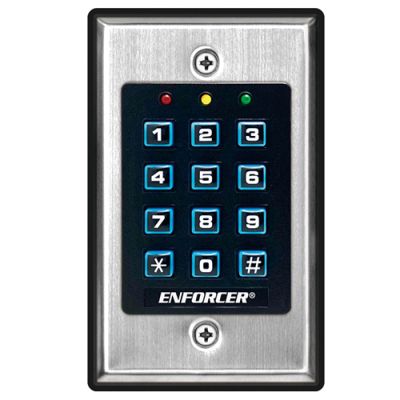 ACCESS CONTROL KEYPAD, 1,000 USERS, 1 RELAY OUTPUT (INDOOR)