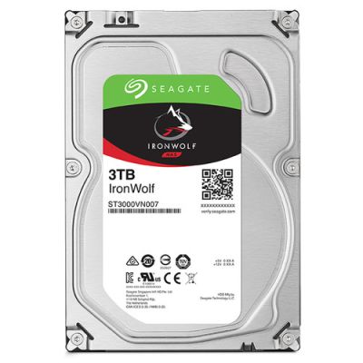 SEAGATE IRONWOLF STORAGE HDD HARD DRIVE - 3 TB - SATA-6GB/s