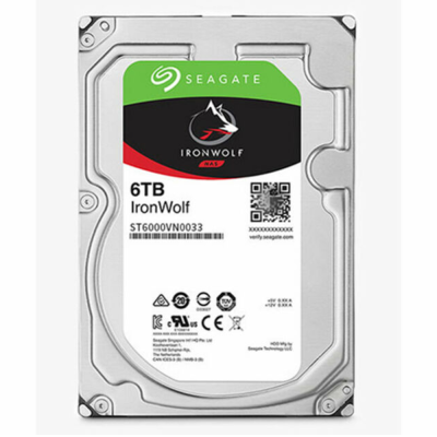 SEAGATE IRONWOLF STORAGE HDD HARD DRIVE - 6 TB - SATA-6GB/s