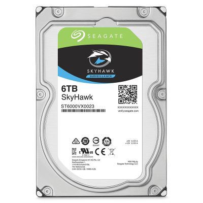 SEAGATE SKYHAWK SURVEILLANCE HDD HARD DRIVE - 6 TB - SATA-6GB/s