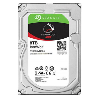 SEAGATE IRONWOLF STORAGE HDD HARD DRIVE - 8 TB - SATA-6GB/s