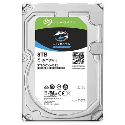 SEAGATE SKYHAWK SURVEILLANCE HDD HARD DRIVE - 8 TB - SATA-6GB/s