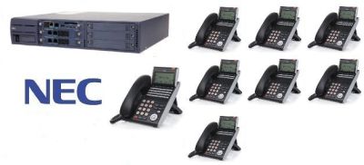 NEC SV8100 TELEPHONE SYSTEM (4X8) WITH 2-PORT VOICEMAIL (USED)