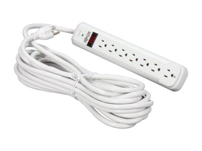 TRIPP-LITE 7-OUTLET SURGE PROTECTOR STRIP, 120V, 25-FT. CORD, 1080 JOULES
