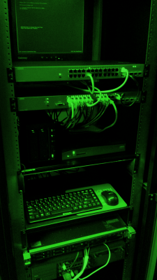 SUPER BRIGHT LED LIGHTS PACKAGE (GREEN) FOR SERVER RACK