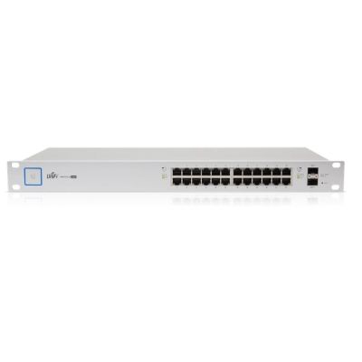 UBIQUITI USW-24-POE UNIFI 24-PORT MANAGED PoE+ 95W GIGABIT SWITCH WITH SFP