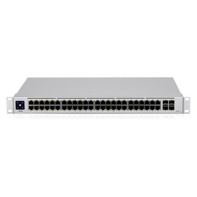UBIQUITI USW-ENTERPRISE-48‑POE UNIFI 48-PORT MANAGED PoE+ 720W GIGABIT SWITCH WITH SFP
