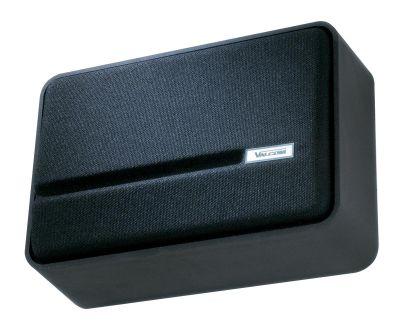 VALCOM V-1042 SLIMLINE™ ONE-WAY SPEAKER, SELF-AMPLIFIED, BUILT-IN VOLUME CONTROL (BLACK)