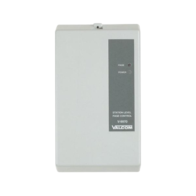 VALCOM V-9970 DIGITAL 1 ZONE ONE-WAY PAGE CONTROL